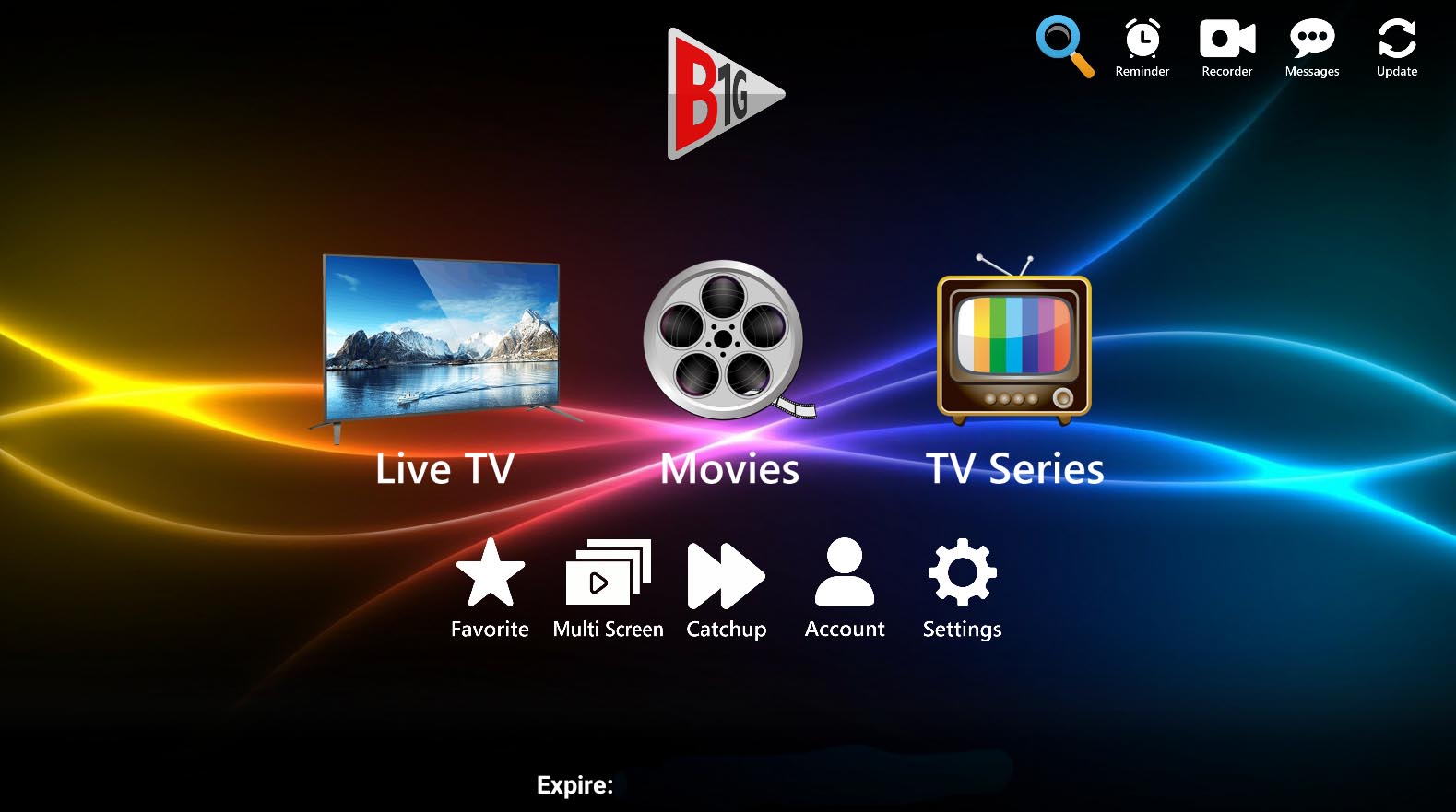 B1G IPTV Player for Android