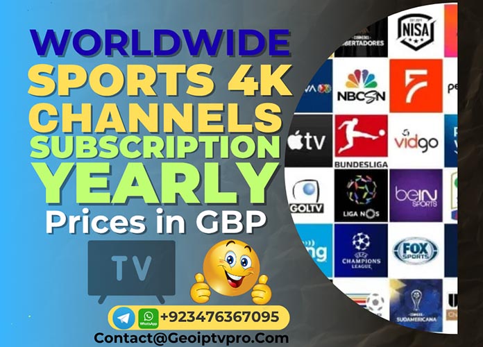 Sports 4K channels subscription in GBP Sports 4K channels subscription in GBP